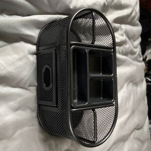 Wire basket pencil holder